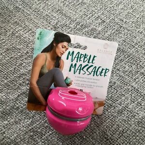 Balance Collection Bright Pink Marble Massager